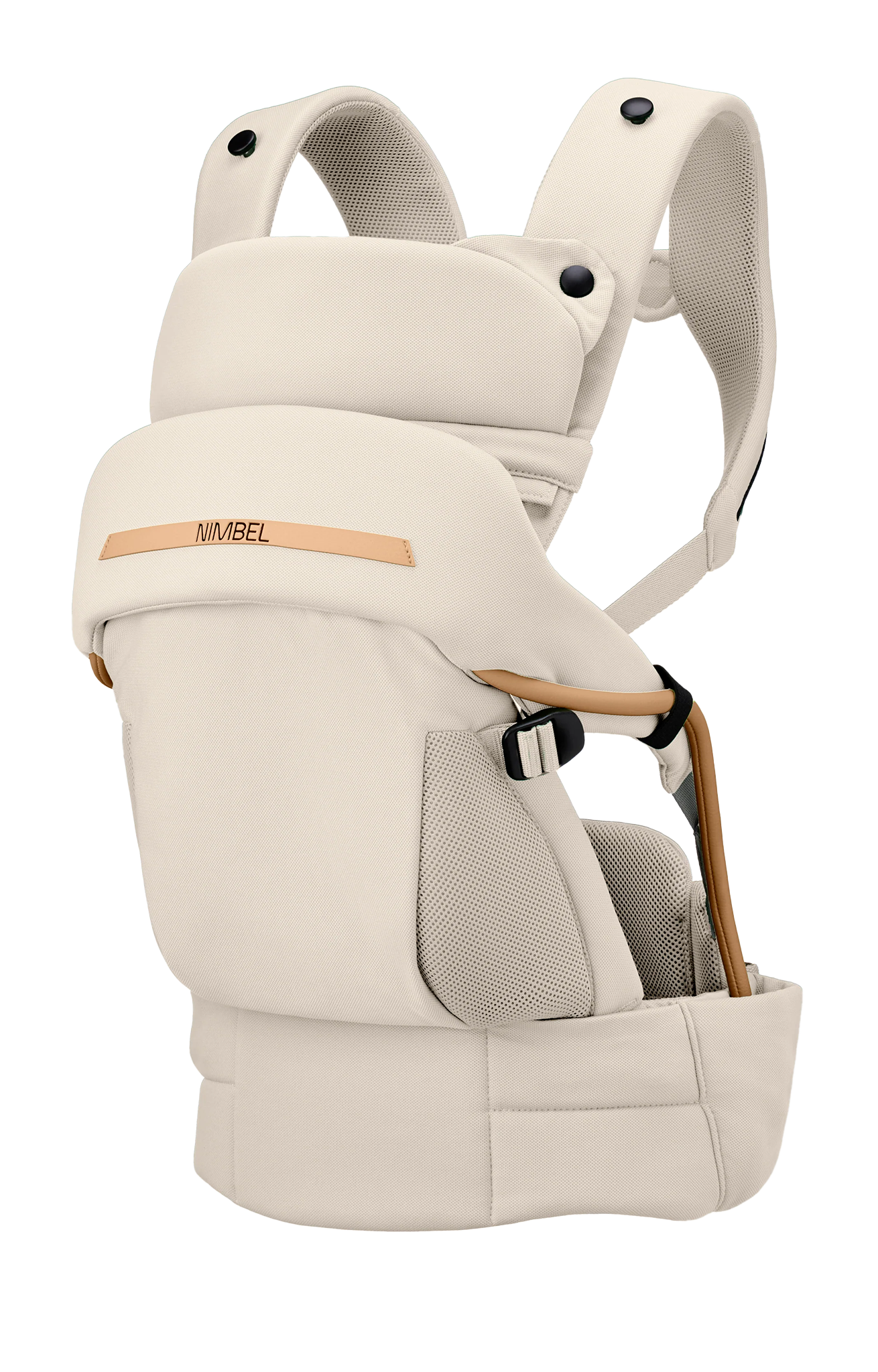 NIMBEL Baby Carrier - Oat White & Tan – Nimbel Carrier Japan